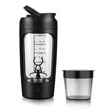 Electric Shaker Mixer 500ml with powder box